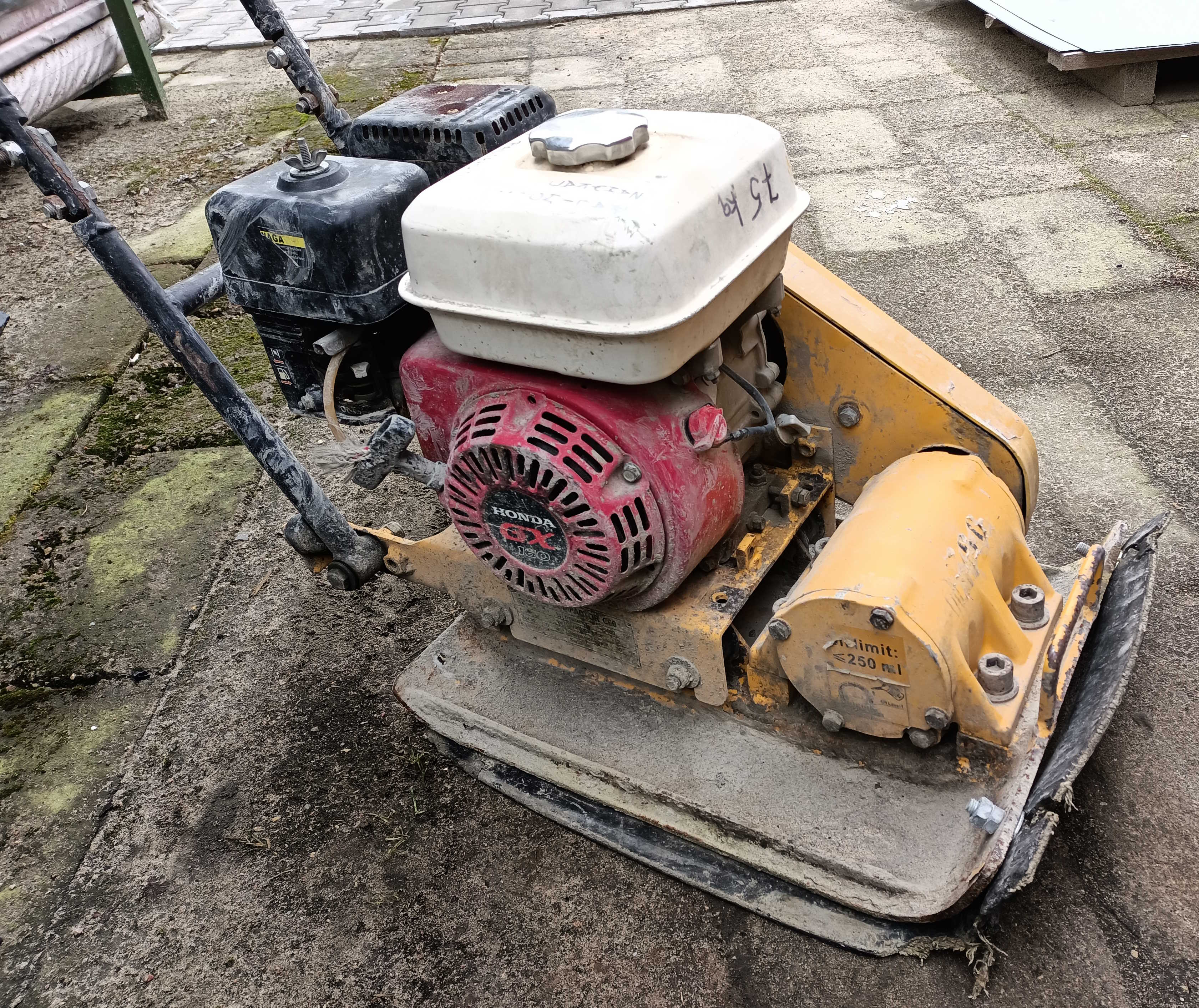 Zagęszczarka Honda GX-160